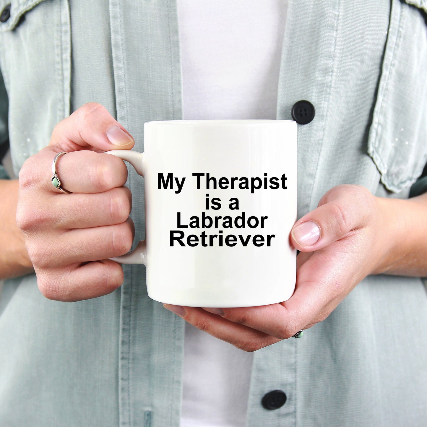 Labrador Retriever Dog Therapist Coffee Mug