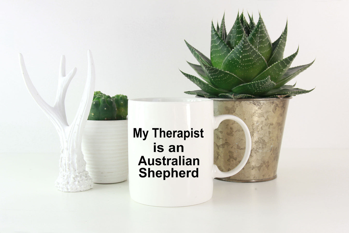 Australian Shepherd Dog Funny Therapist Ceramic Coffee Mug