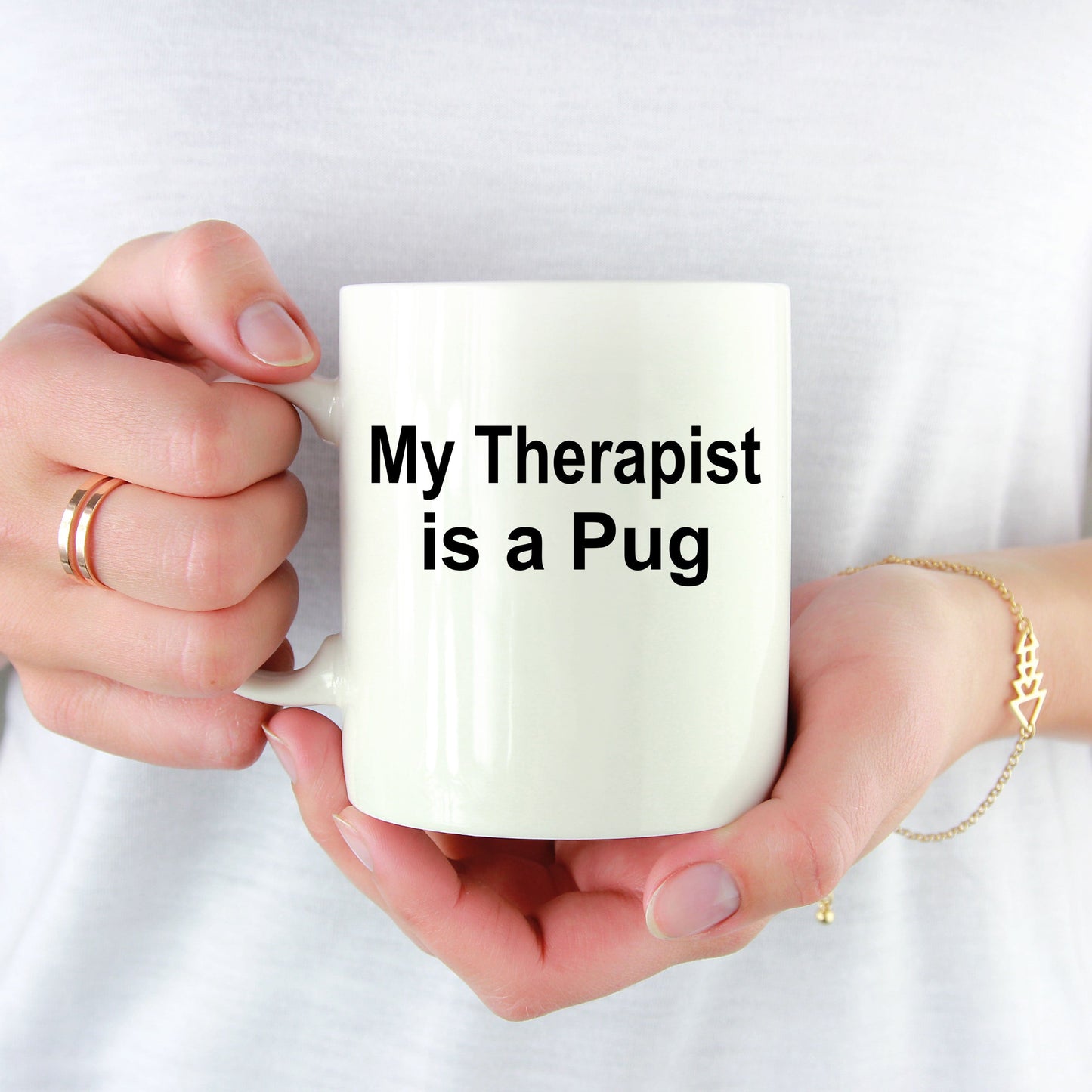 Pug Dog Therapist Coffee Mug