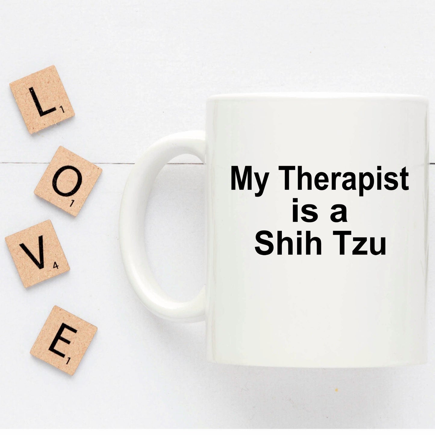 Shih Tzu Dog Therapist Coffee Mug