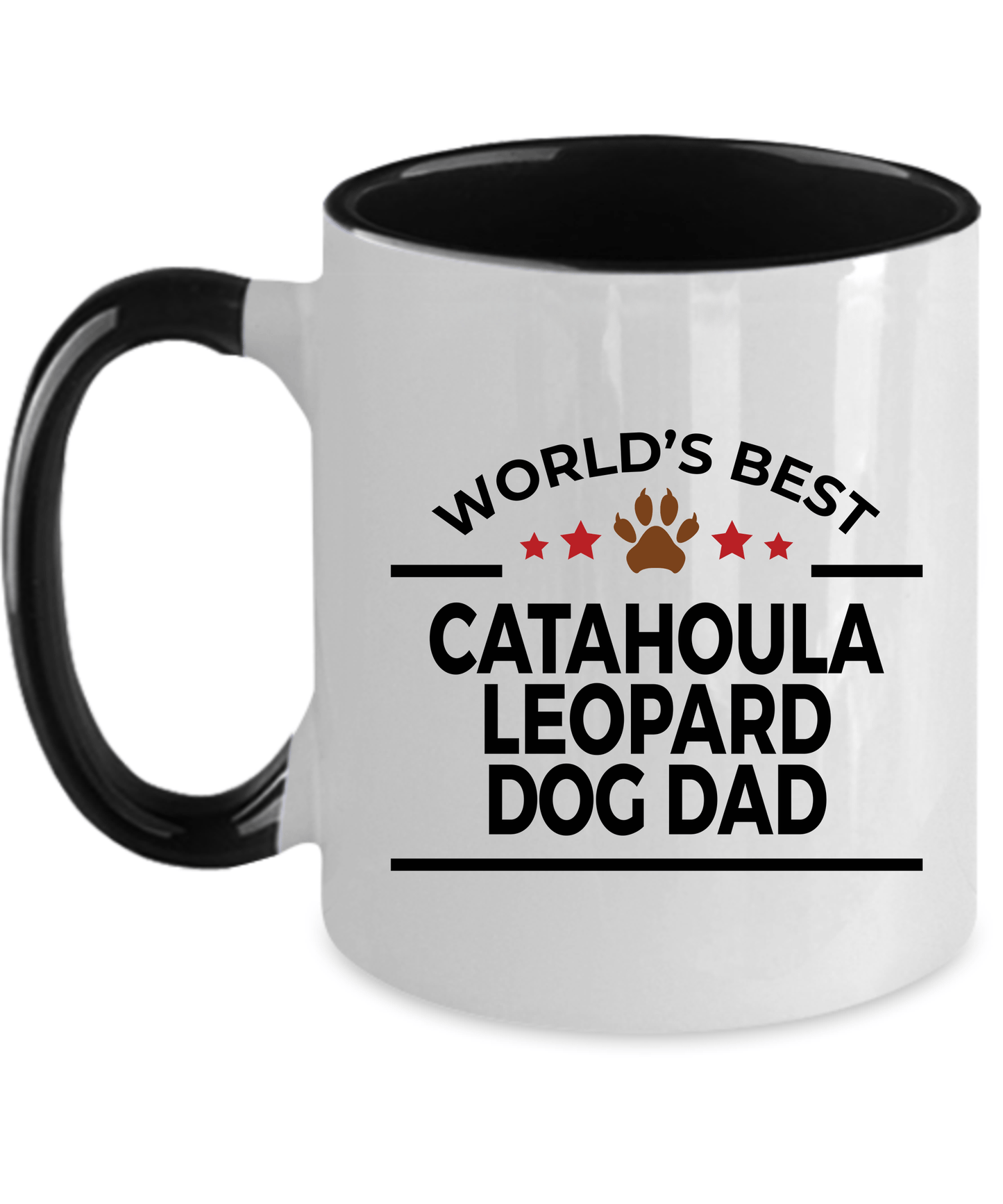 Catahoula Leopard Dog Best Dad Ceramic Coffee Mug