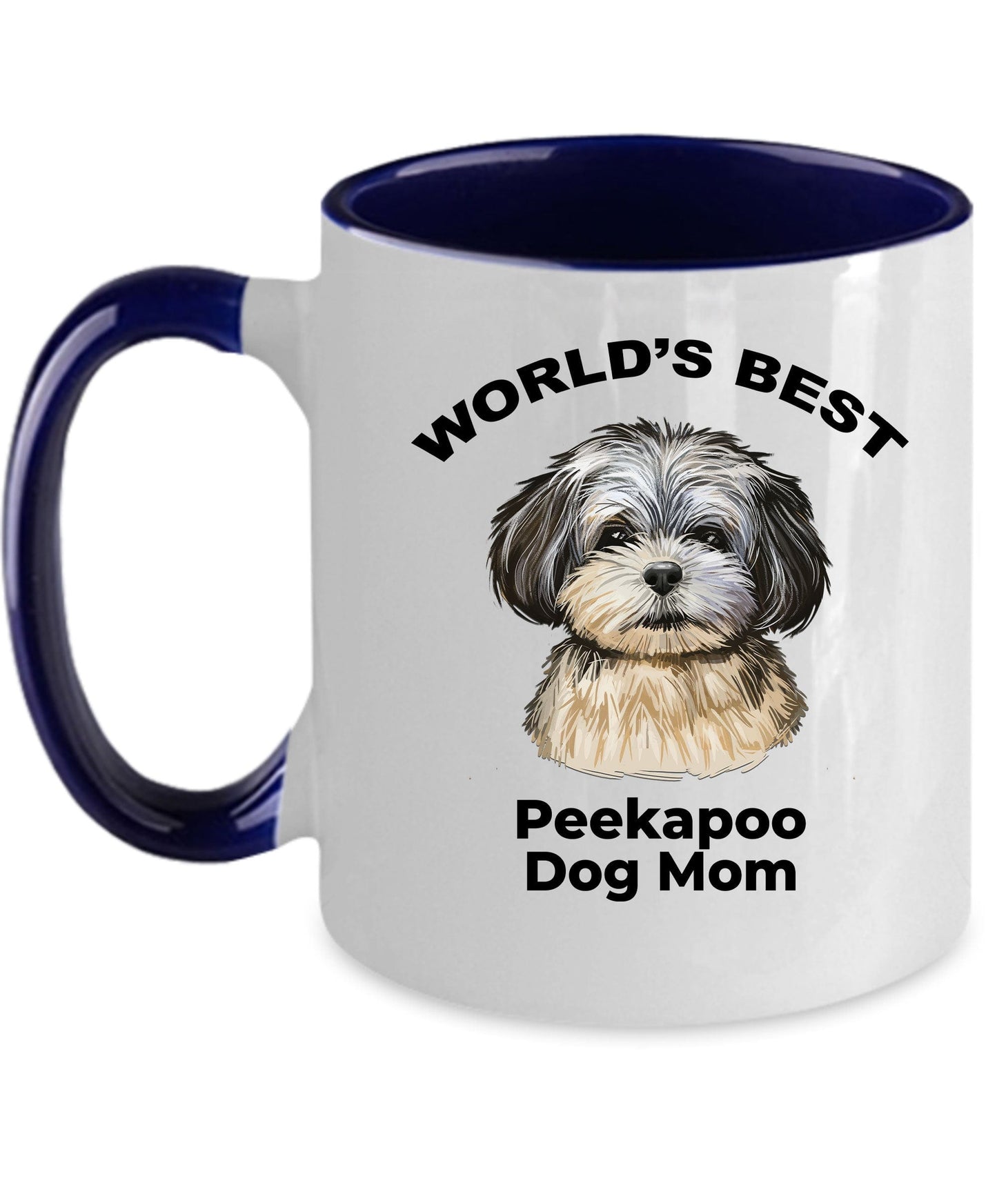 Peekapoo Best Dog Mom Coffee Mug