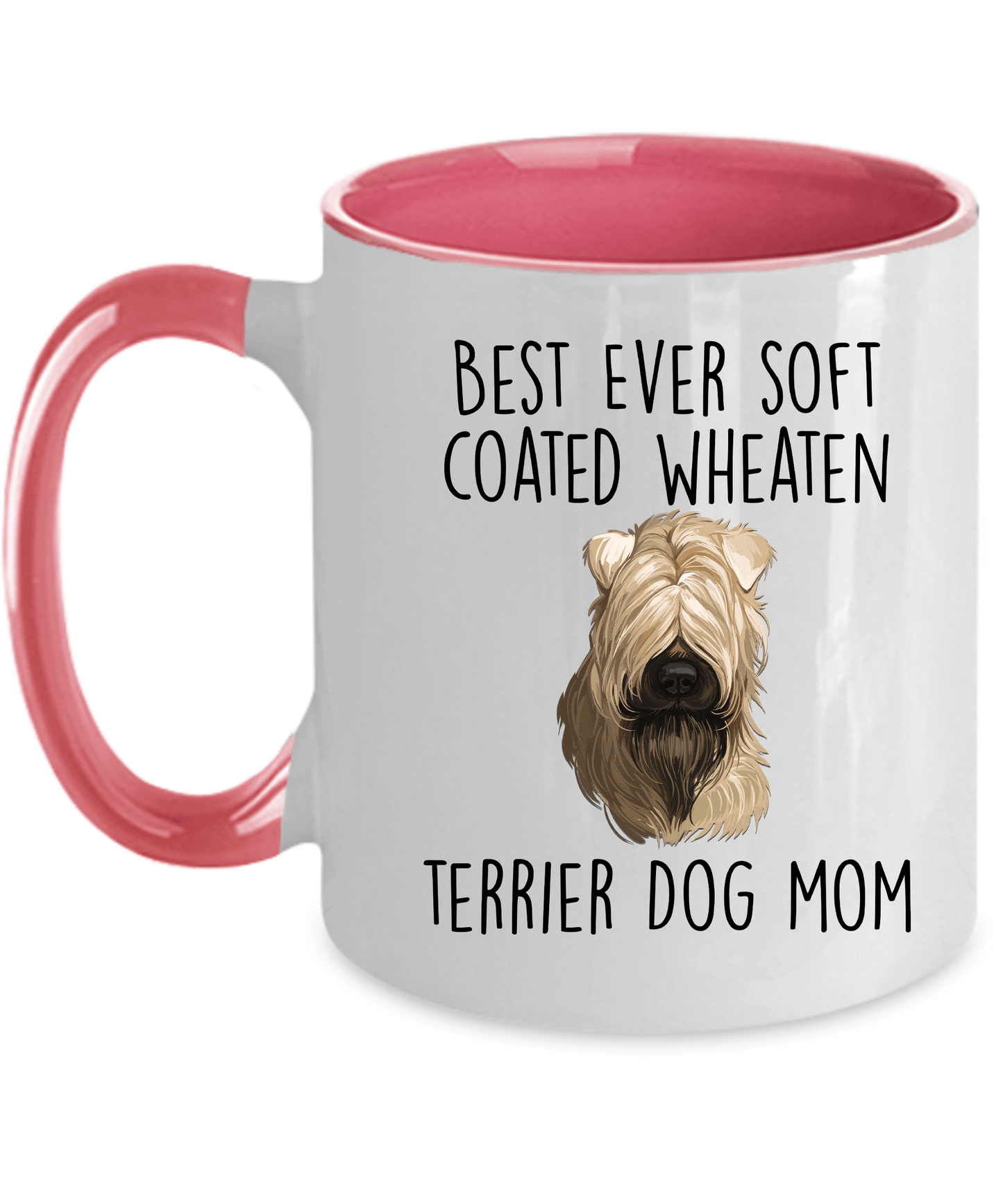 Best Ever Soft Coated Wheaten Terrier Dog Mom Ceramic Coffee Mug