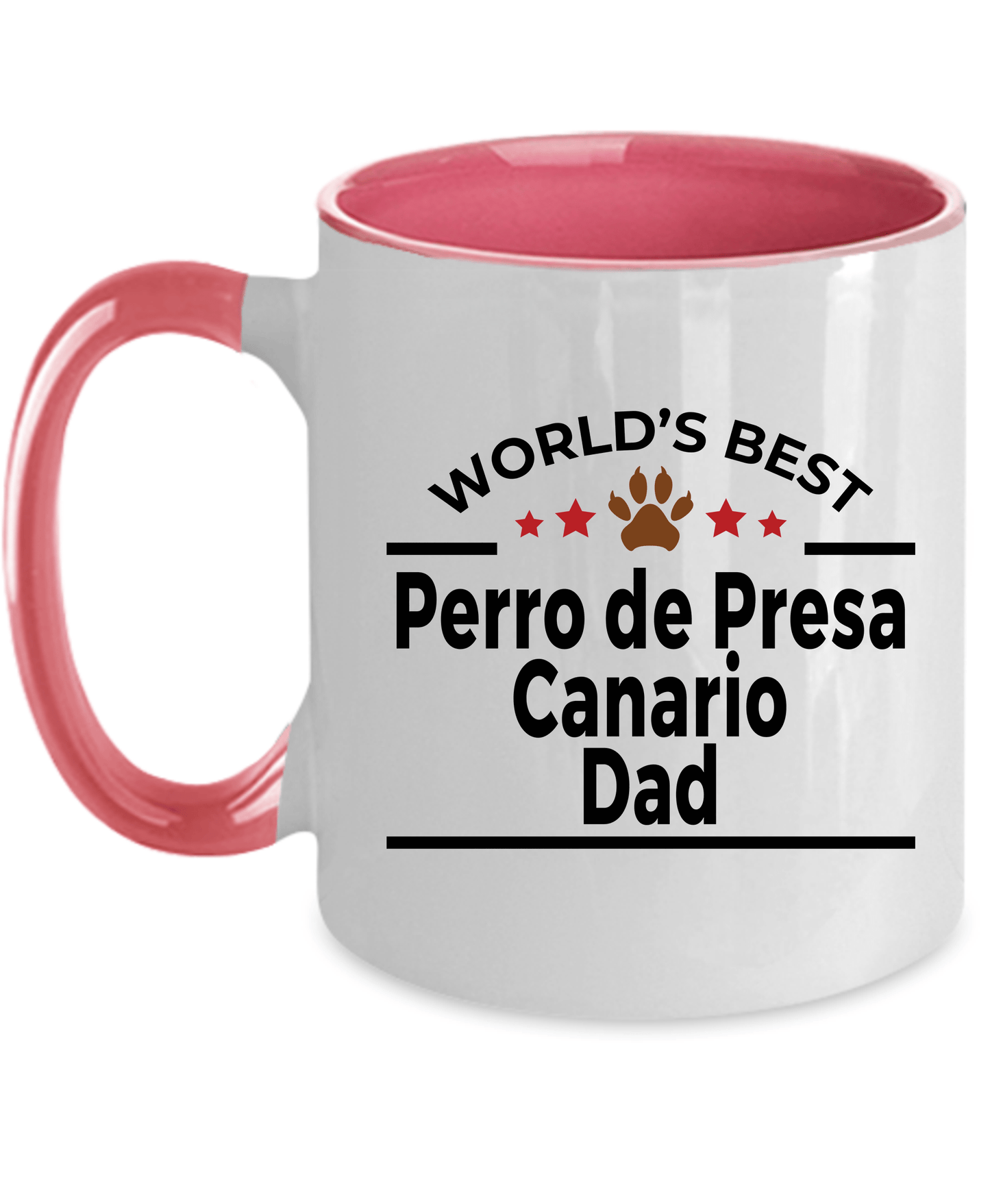 Perro de Presa Canario World's Best Dog Dad Ceramic Coffee Mug