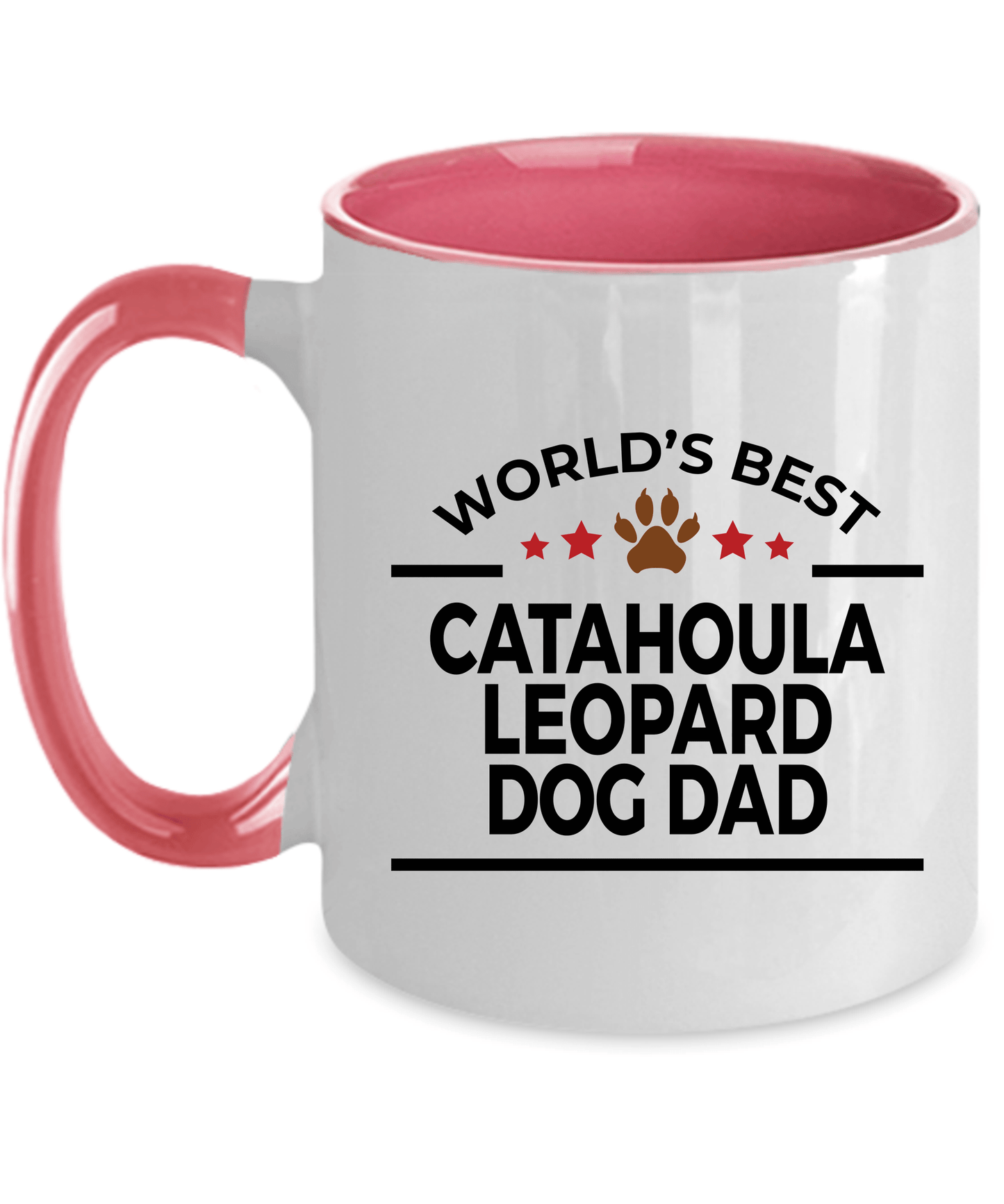 Catahoula Leopard Dog Best Dad Ceramic Coffee Mug