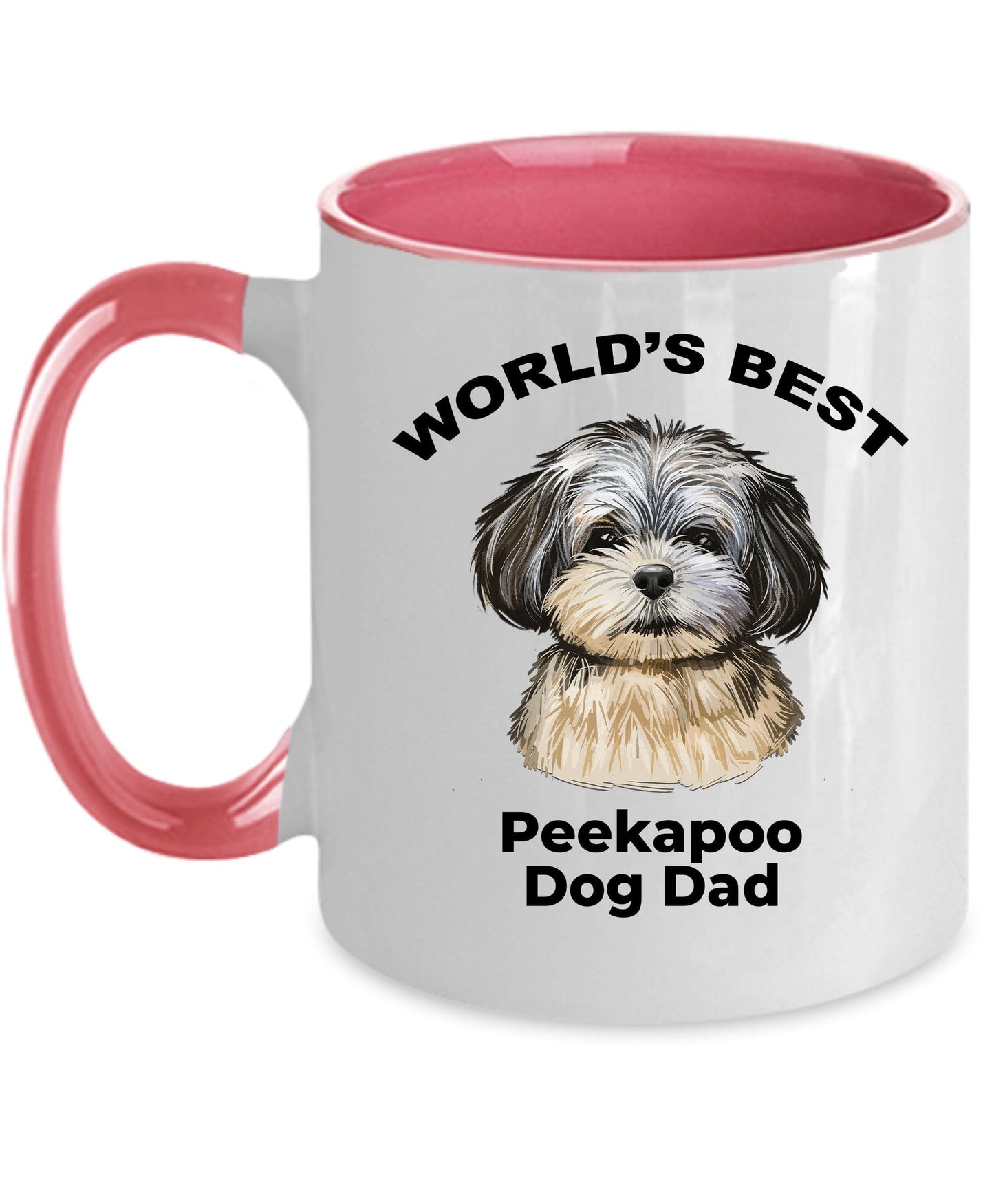 Peekapoo Best Dog Dad Coffee Mug
