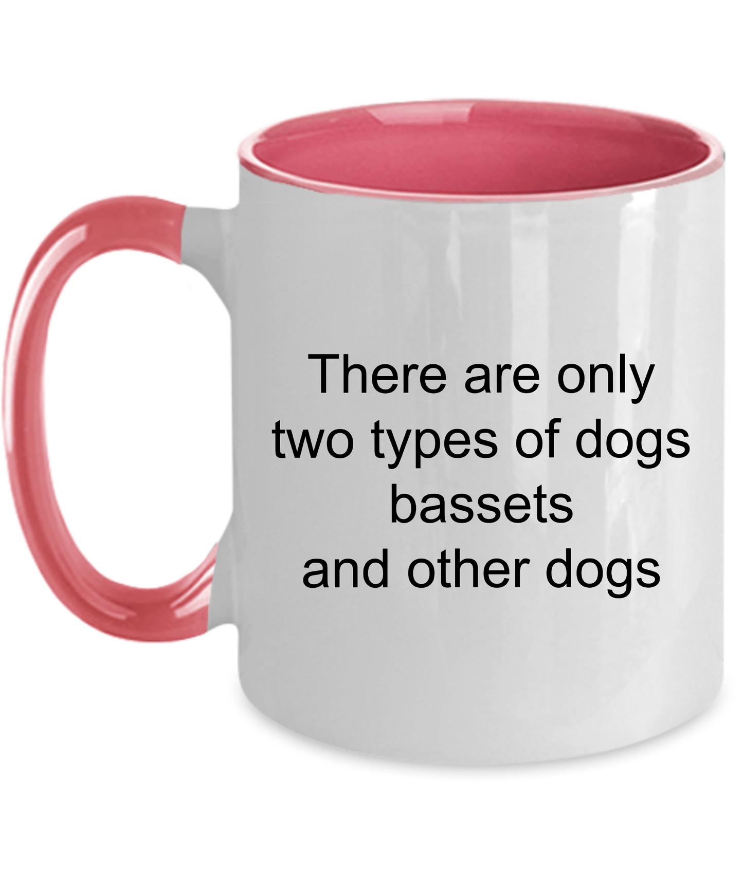 Funny Basset Hound Dog Ceramic Mug