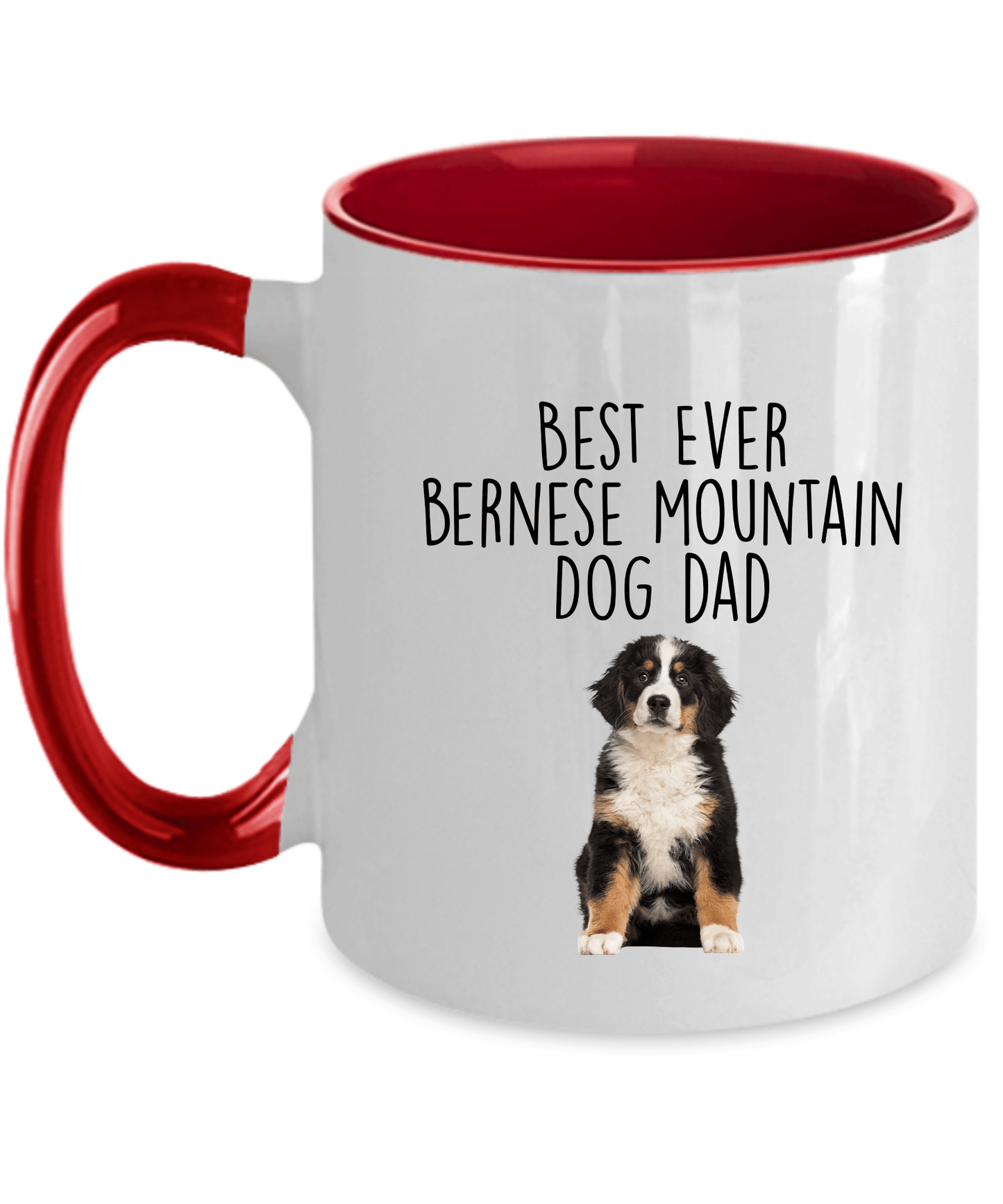 Best Ever Bernese Mountain Dog Dad Coffee Mug