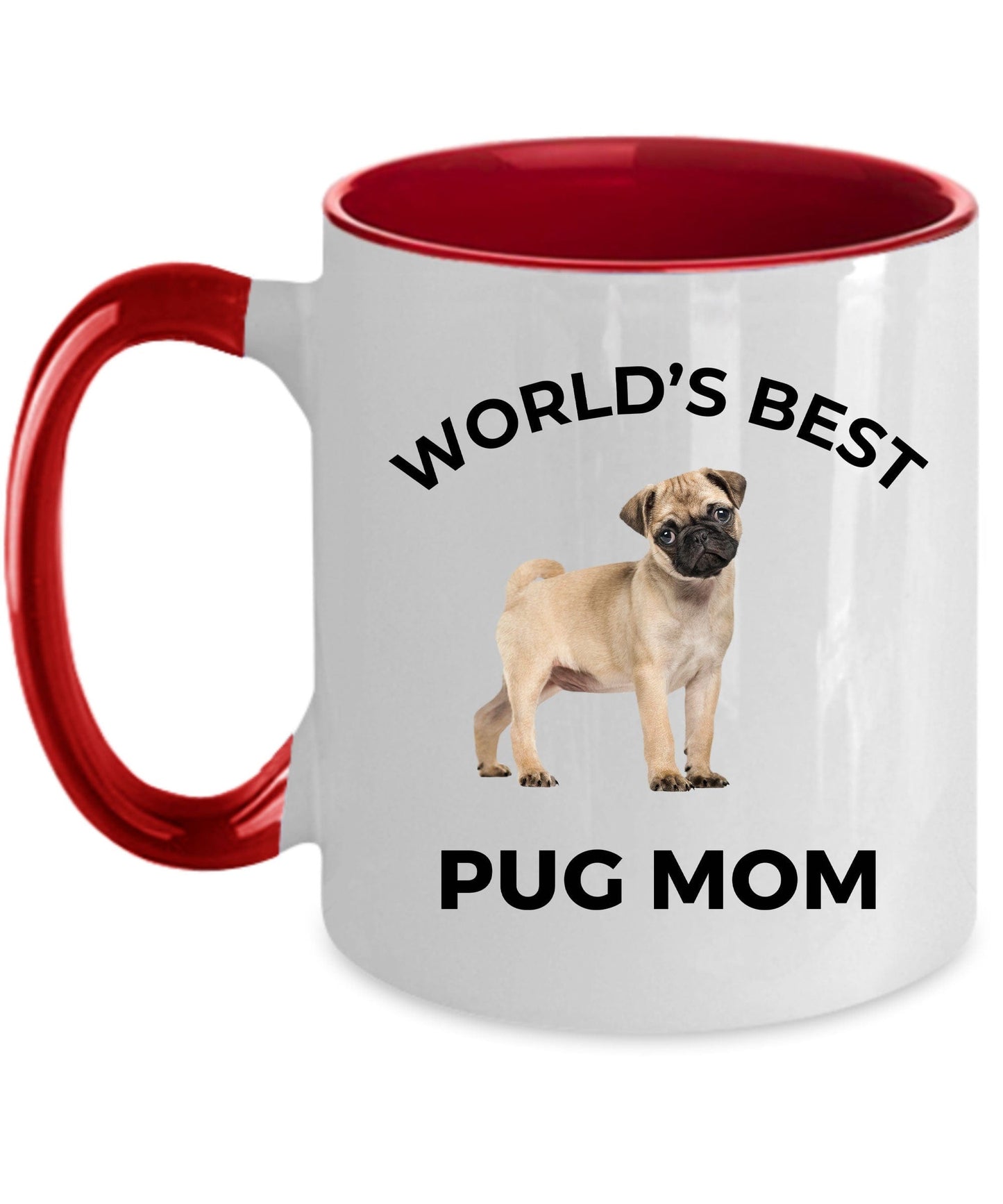 Pug Puppy Dog Mom Coffee Mug