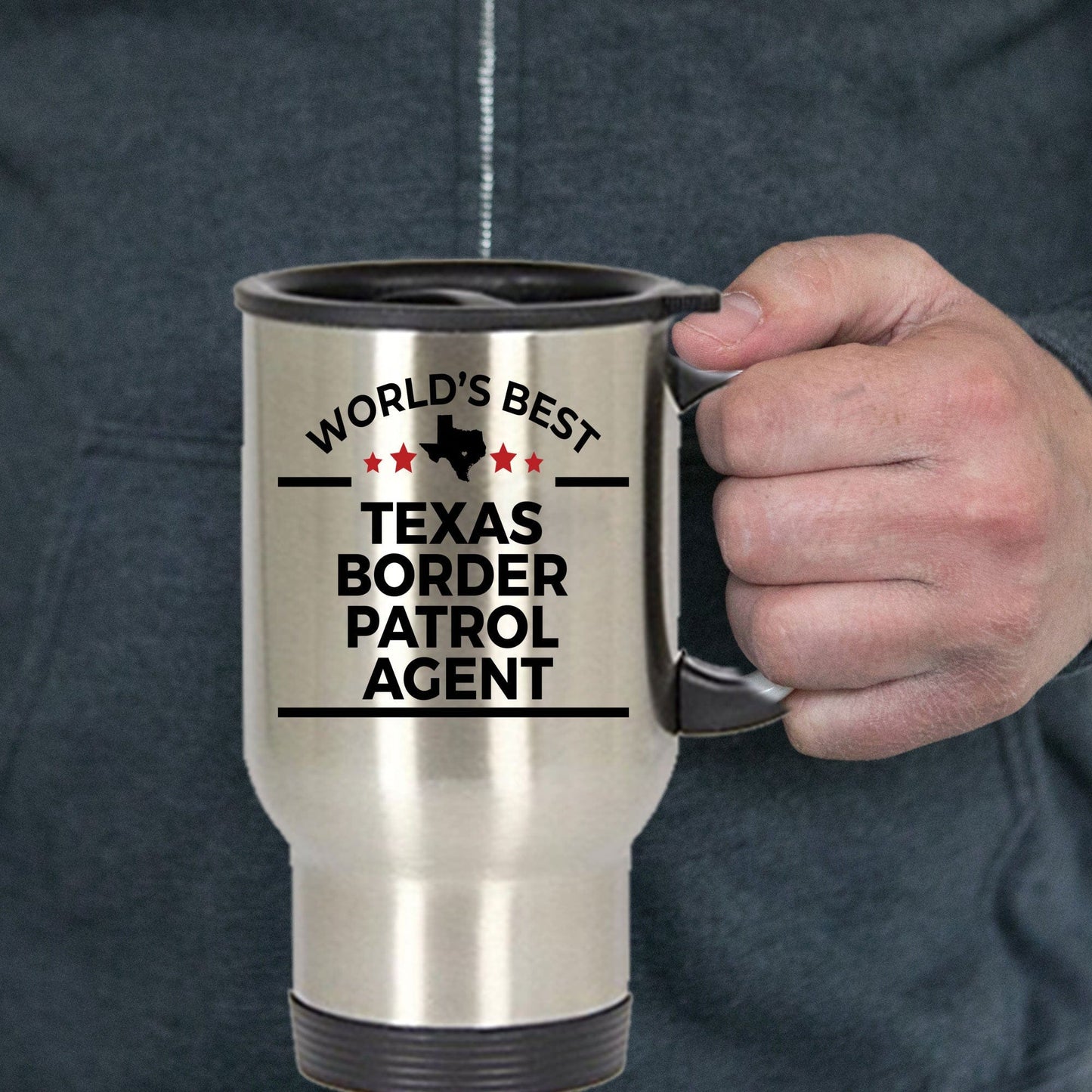 Texas Border Patrol Travel Mug