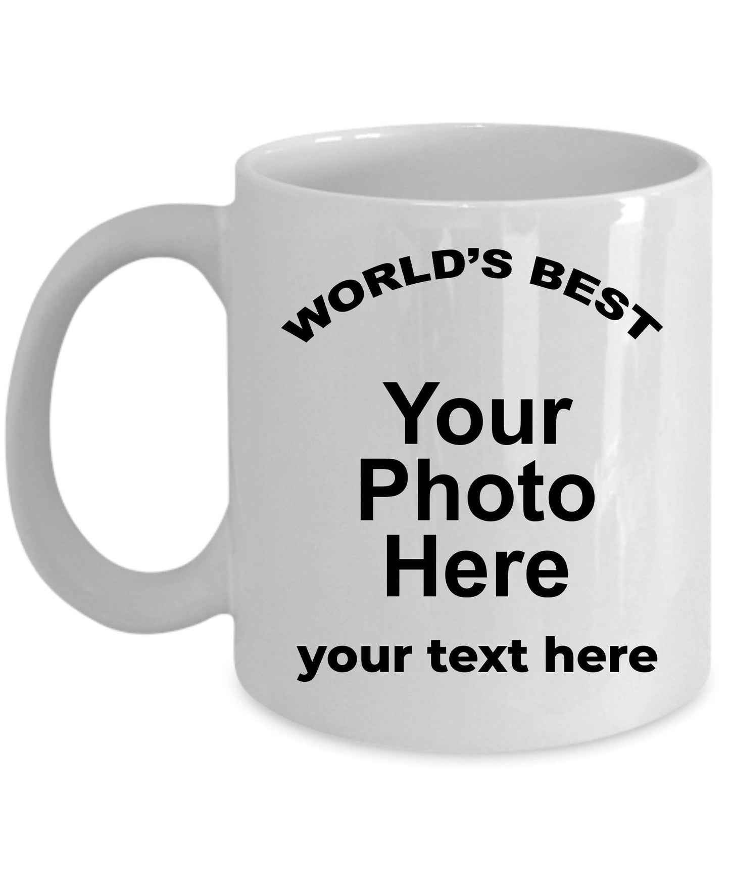 Carolina Best Dog Mom ceramic Coffee Mug white and color two tone