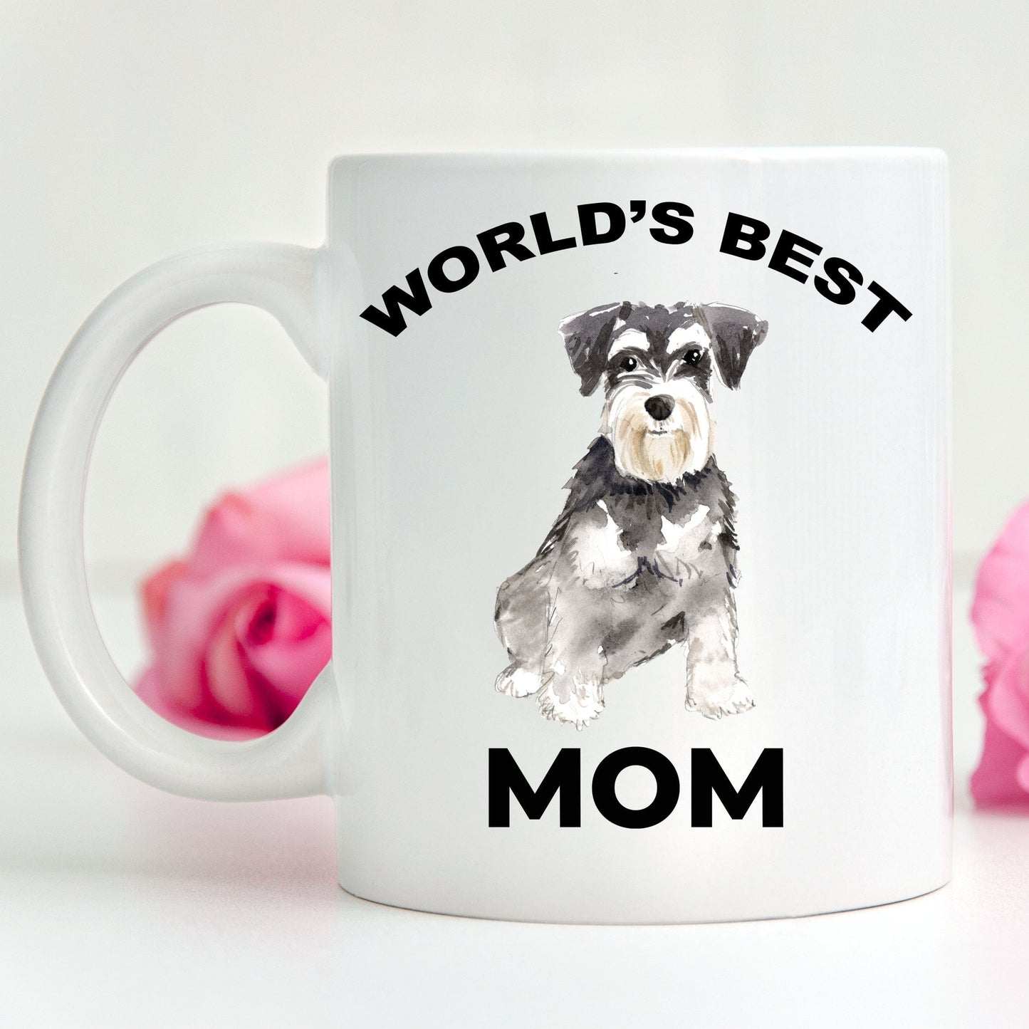 Miniature Schnauzer Best Dog Mom Coffee Mug