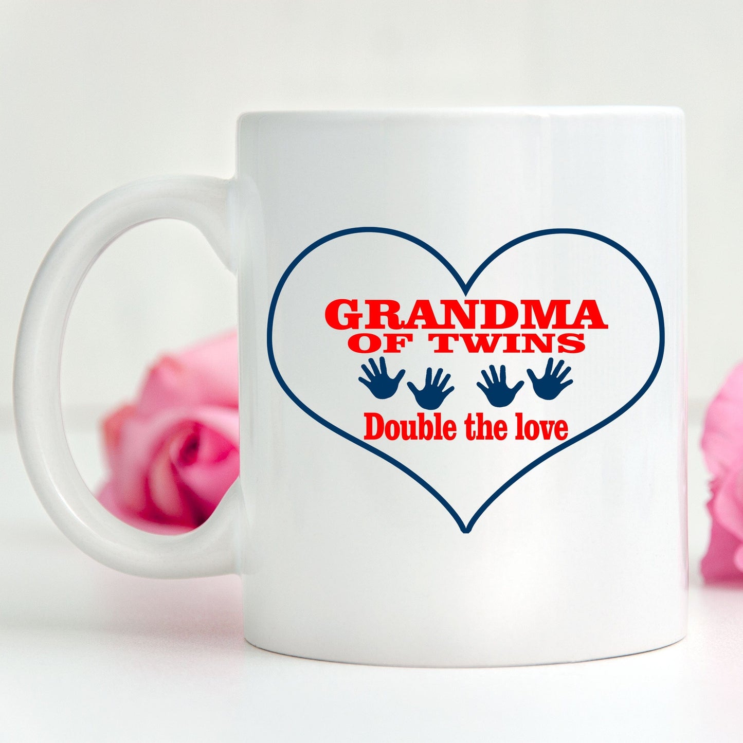Grandma of Twins Coffee Mug Double the Love