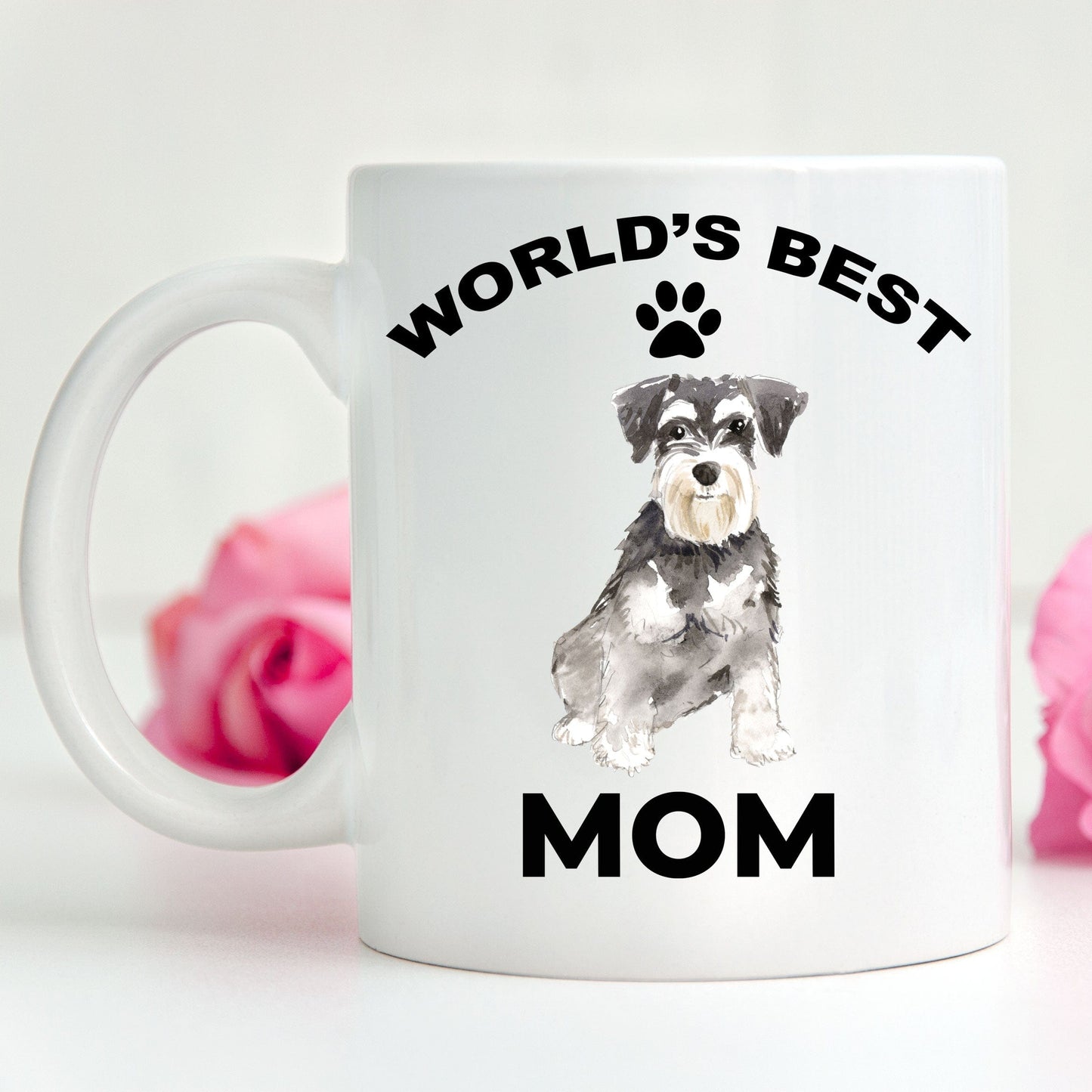 Miniature Schnauzer Best Dog Mom Coffee Mug