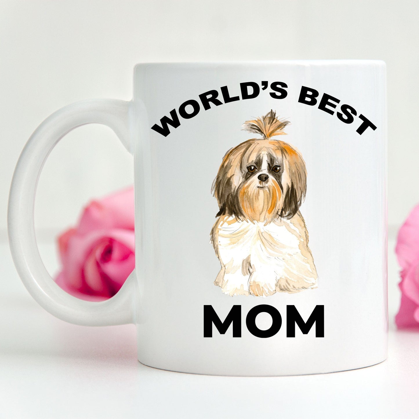 Shih Tzu Best Dog Mom Coffee Mug