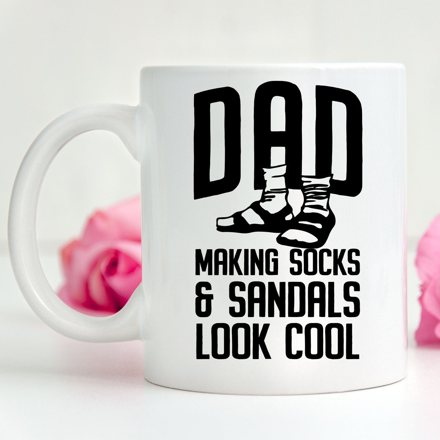 Funny Dad Coffee Mug - Gift for Father's Day - Socks and Sandals