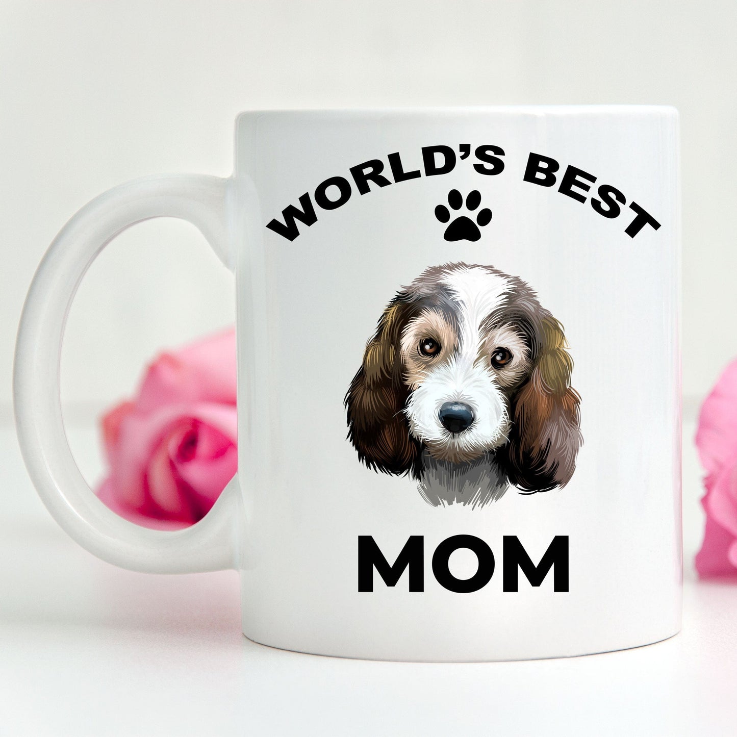 Petit Basset Griffon Vendéen Best Mom Custom Coffee Mug