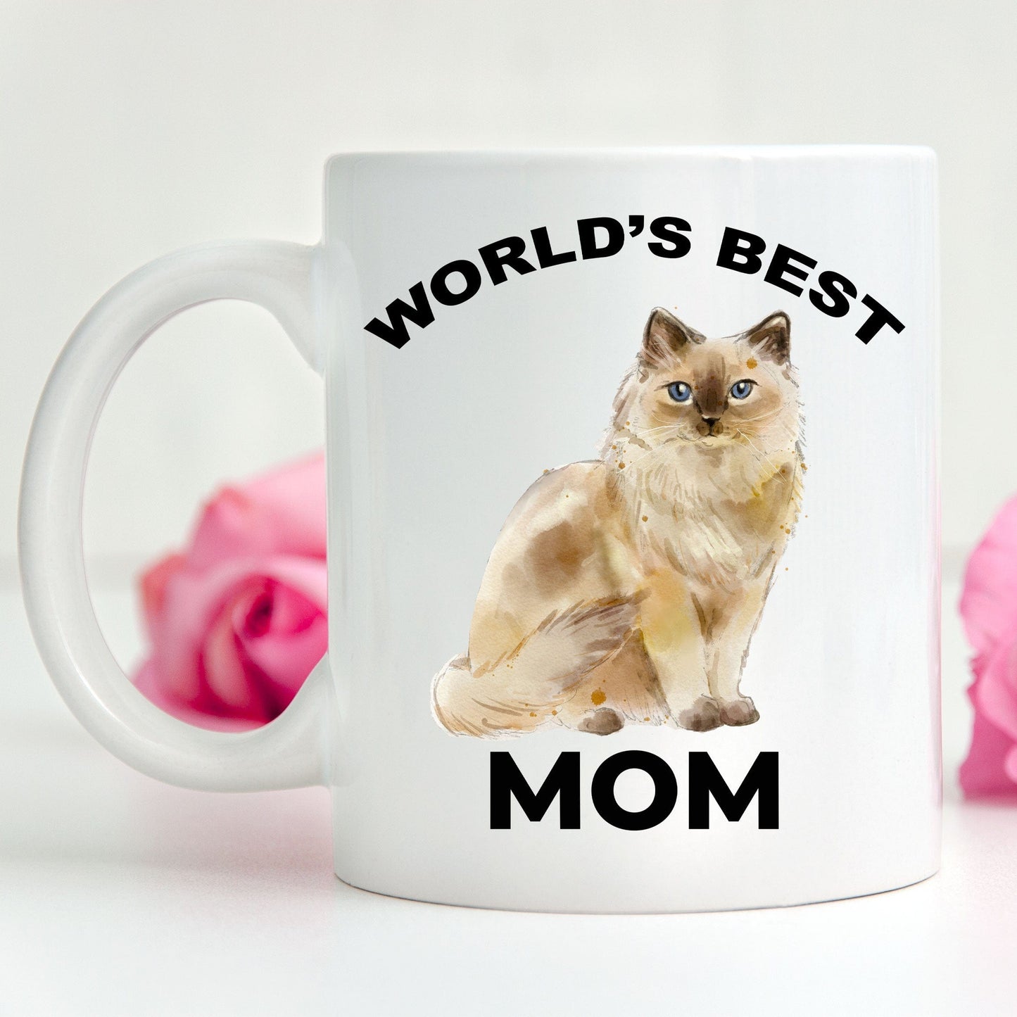 Ragdoll Cat Mom Coffee Mug