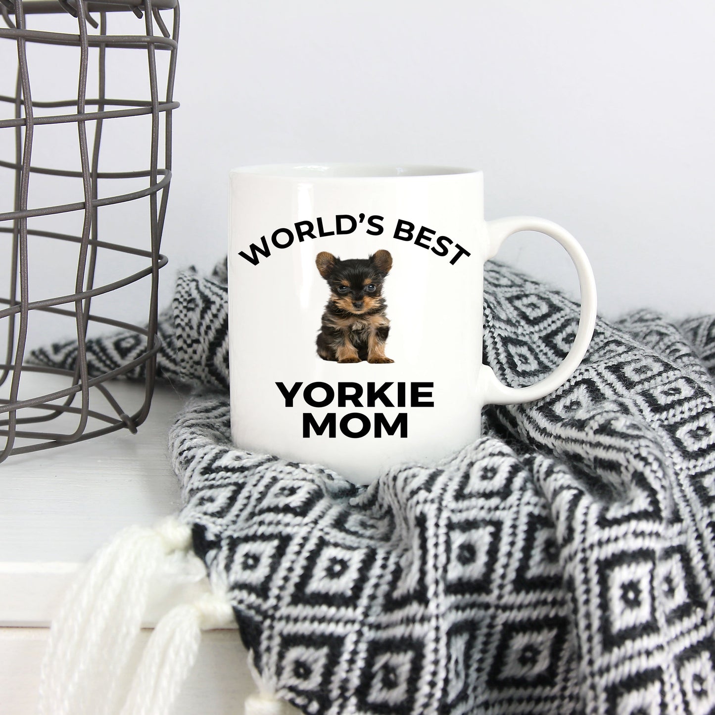 Yorkshire Terrier Puppy Dog Mom Coffee Mug