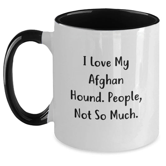Funny Afghan Hound Dog Gifts for Men from Family on Christmas Unique