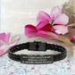 Funny Gifts for Afghan Hound Dog Lovers 'All I Care About Is My Afghan Hound And Maybe Three People' -  Engraved Stainless Steel Interlaced Leather Bracelet Birthday, Christmas Gift