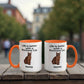 Burmese Cat Mug, Personalized Cat Name Coffee Cup, Life Is Better With a Burmese Cat Lover Gift, Color Accent Ceramic Mug for Cat Mom