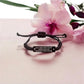 Funny Afghan Hound Dog Adjustable Interlaced Black Rope Engraved Bracelet - All I Care About Is My Afghan Hound and  Maybe Three People
