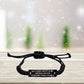 Funny Afghan Hound Dog Adjustable Interlaced Black Rope Engraved Bracelet - All I Care About Is My Afghan Hound and  Maybe Three People