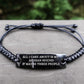 Funny Afghan Hound Dog Adjustable Interlaced Black Rope Engraved Bracelet - All I Care About Is My Afghan Hound and  Maybe Three People