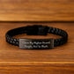 Funny Afghan Hound Dog Lover Gifts from Family for Christmas Unique Presents, Interlaced Leather Bracelet with Quote 'I Love My Afghan Hound. People, Not So Much.'