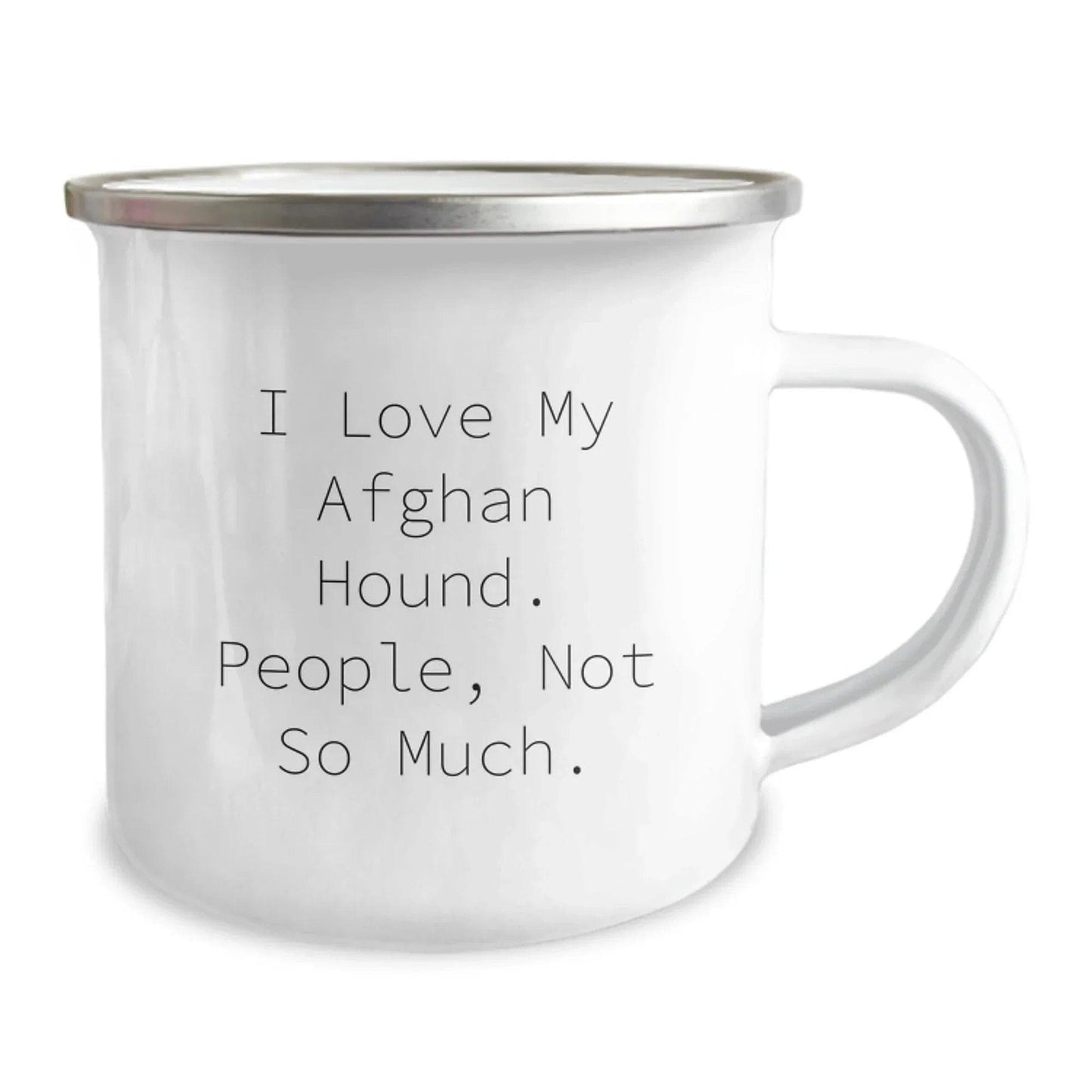 Gifts from Friends and Family for Afghan Hound Dog Lovers, Funny Afghan Hound Mugs for Christmas Unique Gifts, Afghan Hound Dog Camping Mug Funny Quote