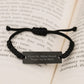 Funny Afghan Hound Dog Gifts for Men - Rope Bracelet Engraved Quote I Love My Afghan Hound People Not So Much Christmas Unique