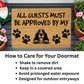 Basset Hound Doormat – All Guests Must Be Approved by My Basset Hound – Dog Lover Welcome Mat – Funny Pet Doormat – Gift for Basset Hound Owners