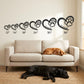 Personalized Puppy Love Metal Wall Art – Custom Dog Paw Heart Sign – Pet Name Metal Decor – Dog Lover Gift – Indoor Outdoor Steel Sign