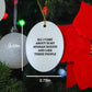 Funny Afghan Hound Dog Lover Gifts - Christmas Memorable Presents for Friends Who Say All I Care About are My Afghan Hound and Like Three People - Oval Ornament Decorations