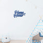 Home Sweet Home Steel Sign, Farmhouse Wall Decor, Script Wall Metal Art, Rustic Home Decor