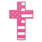 American Flag Cross Steel Sign – Patriotic Christian Cross Decor – USA Flag Faith Metal Art – Veteran Tribute Wall Decor