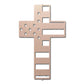 American Flag Cross Steel Sign – Patriotic Christian Cross Decor – USA Flag Faith Metal Art – Veteran Tribute Wall Decor