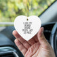 Funny Afghan Hound Dog Christmas Unique Gifts from Family, Gifts for Afghan Hound Dog Lover, Heart Ornament, 'I Love My Afghan Hound. People, Not So Much.' Quote