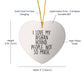 Funny Afghan Hound Dog Christmas Unique Gifts from Family, Gifts for Afghan Hound Dog Lover, Heart Ornament, 'I Love My Afghan Hound. People, Not So Much.' Quote