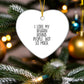 Funny Afghan Hound Dog Christmas Unique Gifts from Family, Gifts for Afghan Hound Dog Lover, Heart Ornament, 'I Love My Afghan Hound. People, Not So Much.' Quote