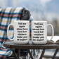 Construction worker gift -  funny coffee mug