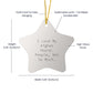 Funny Afghan Hound Dog Star Ornaments for Christmas Unique Gifts from Men to Family Members