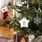 Afghan Hound Dog Star Ornament, Funny Quote, White Star Shaped, Gifts for Dog Lovers, Christmas Unique Gift from Friends and Family