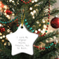 Funny Afghan Hound Dog Star Ornaments for Christmas Unique Gifts from Men to Family Members