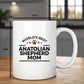 Anatolian Shepherd World's Best Dog Mom Ceramic Coffee Mug