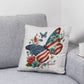 Patriotic USA Flag Butterfly Throw Pillow Home Decor