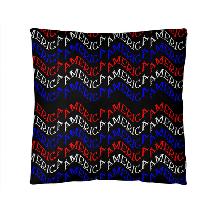 America Patriotic Home Decor Indoor-Outdoor Polyester Printed Pillow