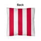 American Flag Stars and Stripes Patriotic Indoor-Outdoor Pillow