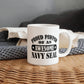Proud PawPaw of a Navy Seal Ceramic Coffee Mug